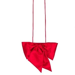 Loeffler Randall Scarlet Satin Bow Bag